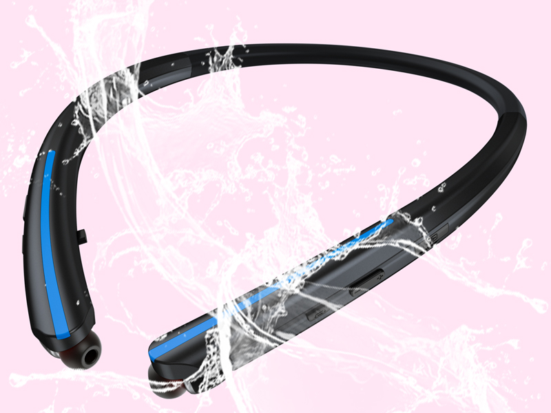  Neckband Headsets Bluetooth Wireless